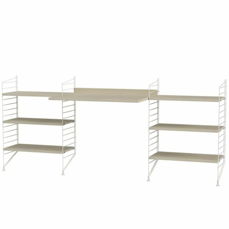 Clearance Kantoor Combinatie 4 Wandkasten|Wandtafels