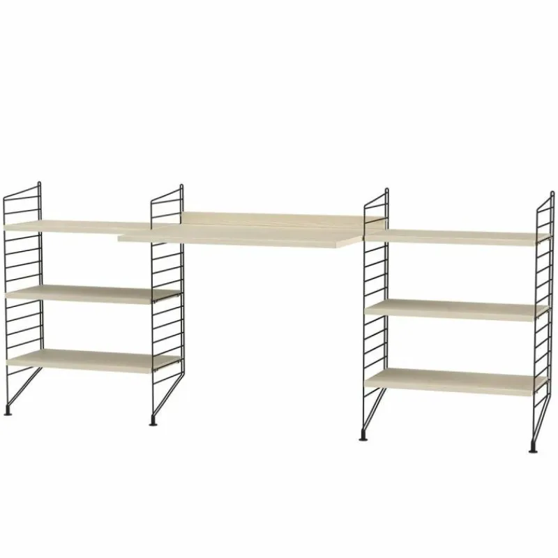 Clearance Kantoor Combinatie 4 Wandkasten|Wandtafels