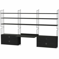 Best Kantoor Combinatie 6 Opbergkasten|Wandtafels