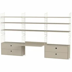 Best Kantoor Combinatie 6 Opbergkasten|Wandtafels