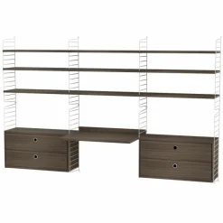 Best Kantoor Combinatie 6 Opbergkasten|Wandtafels