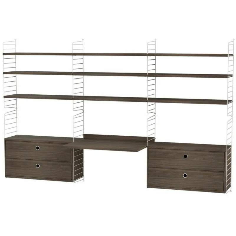 Best Kantoor Combinatie 6 Opbergkasten|Wandtafels