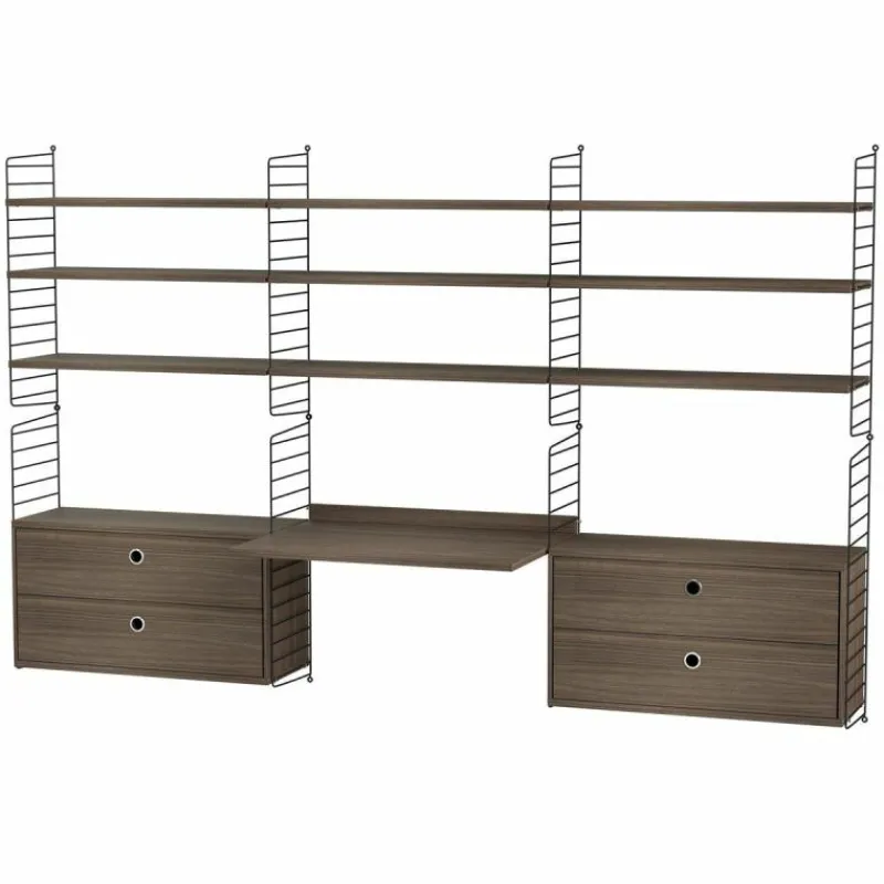 Best Kantoor Combinatie 6 Opbergkasten|Wandtafels