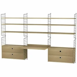 Best Kantoor Combinatie 6 Opbergkasten|Wandtafels
