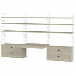 Best Kantoor Combinatie 6 Opbergkasten|Wandtafels