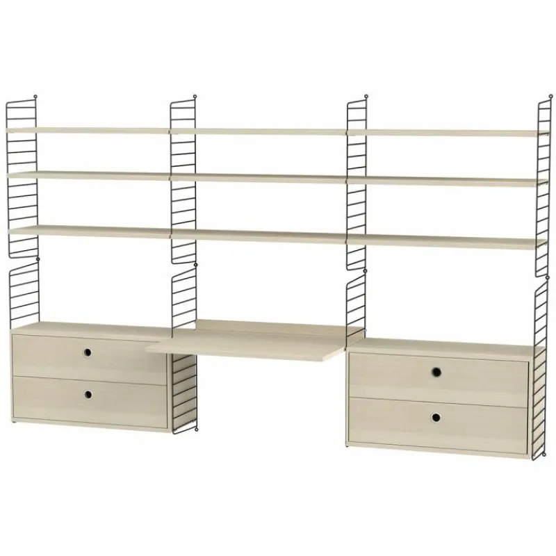 Best Kantoor Combinatie 6 Opbergkasten|Wandtafels