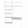 Kantoor Combinatie 7 Wandkasten|Wandtafels