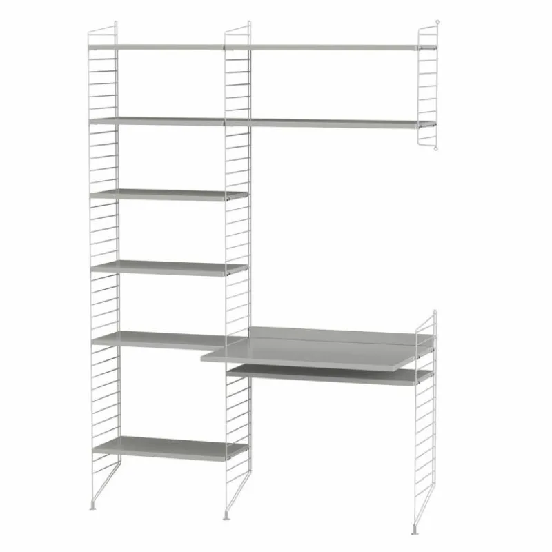Kantoor Combinatie 7 Wandkasten|Wandtafels