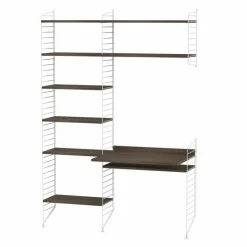 Kantoor Combinatie 7 Wandkasten|Wandtafels