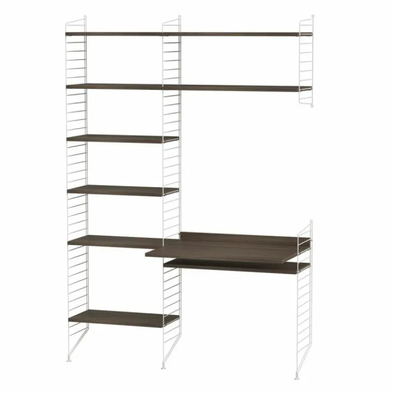 Kantoor Combinatie 7 Wandkasten|Wandtafels
