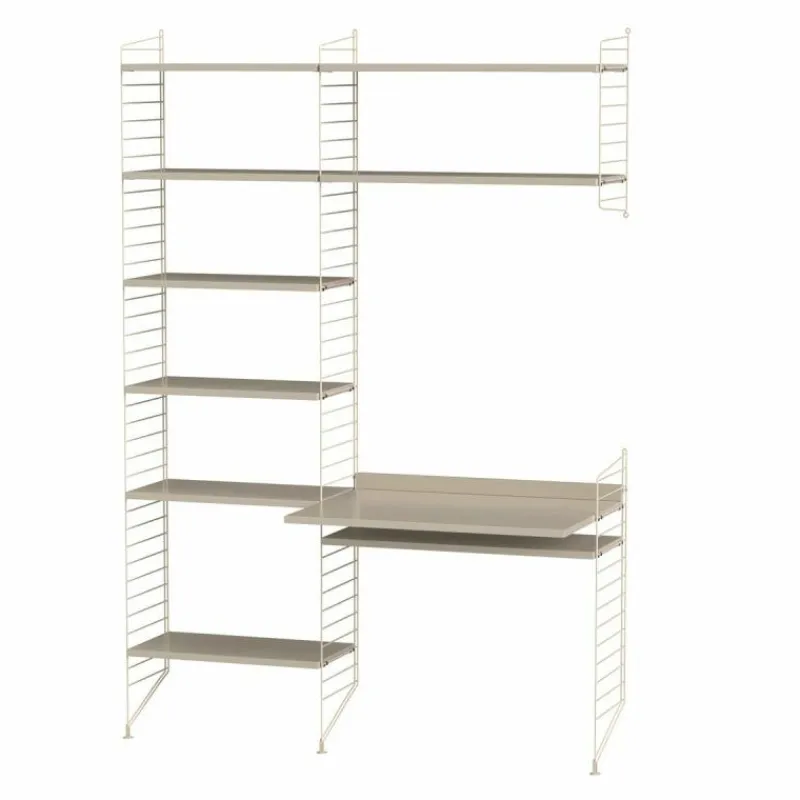 Kantoor Combinatie 7 Wandkasten|Wandtafels