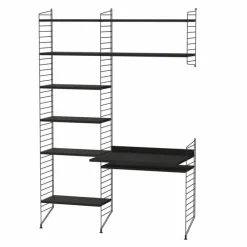Kantoor Combinatie 7 Wandkasten|Wandtafels