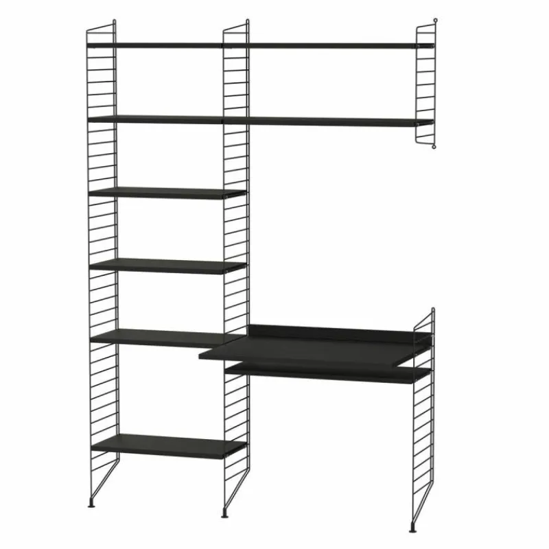 Kantoor Combinatie 7 Wandkasten|Wandtafels