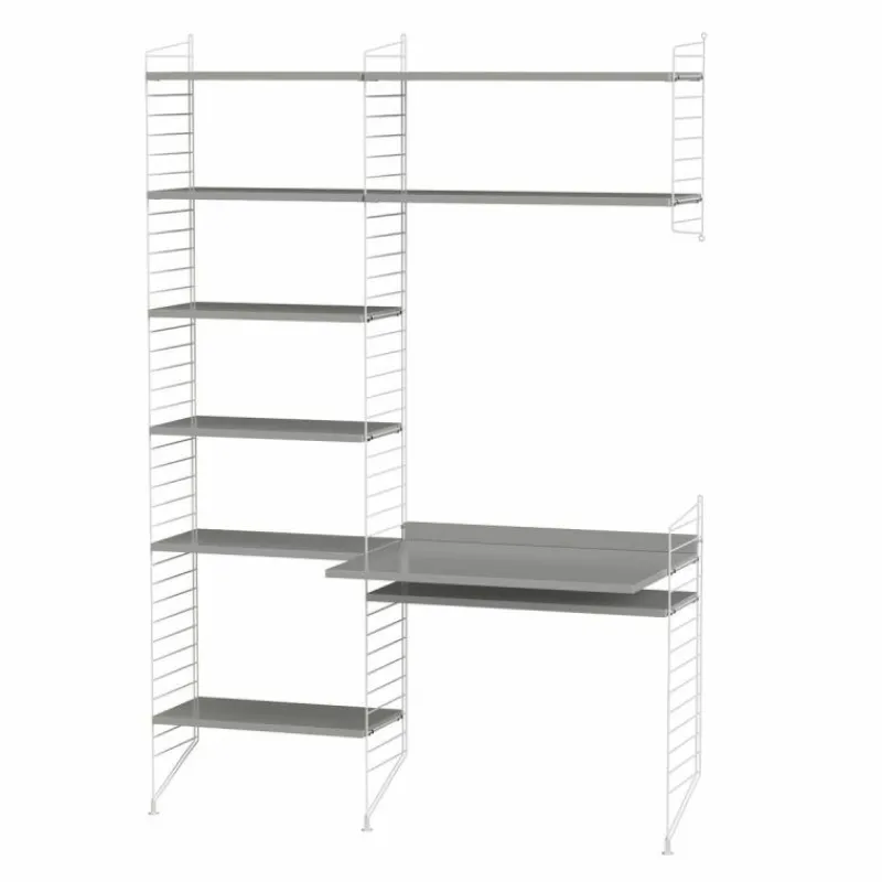 Kantoor Combinatie 7 Wandkasten|Wandtafels