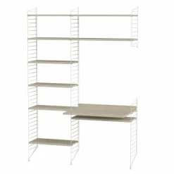 Kantoor Combinatie 7 Wandkasten|Wandtafels
