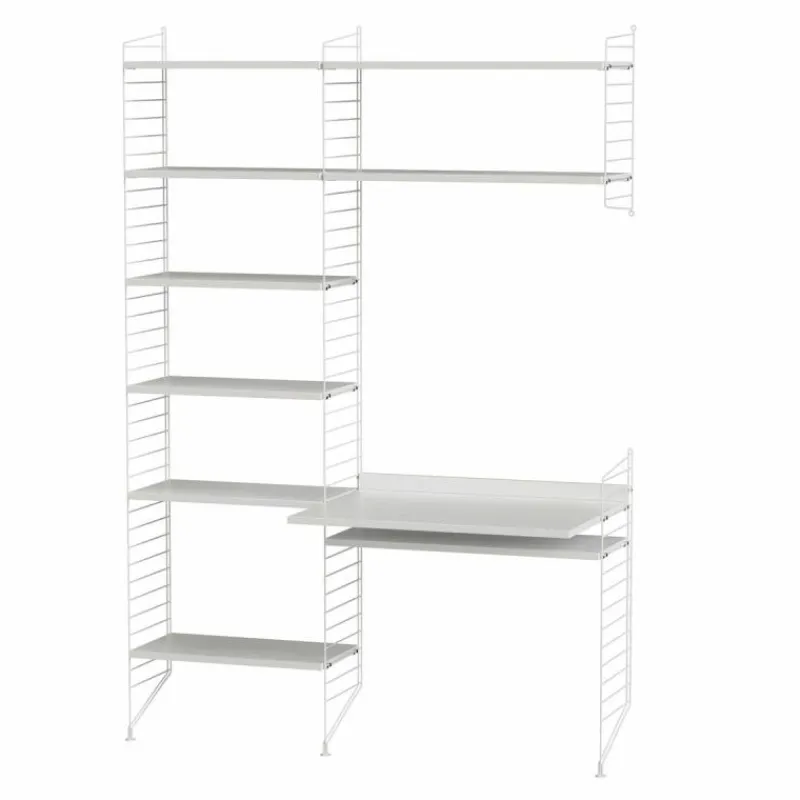 Kantoor Combinatie 7 Wandkasten|Wandtafels
