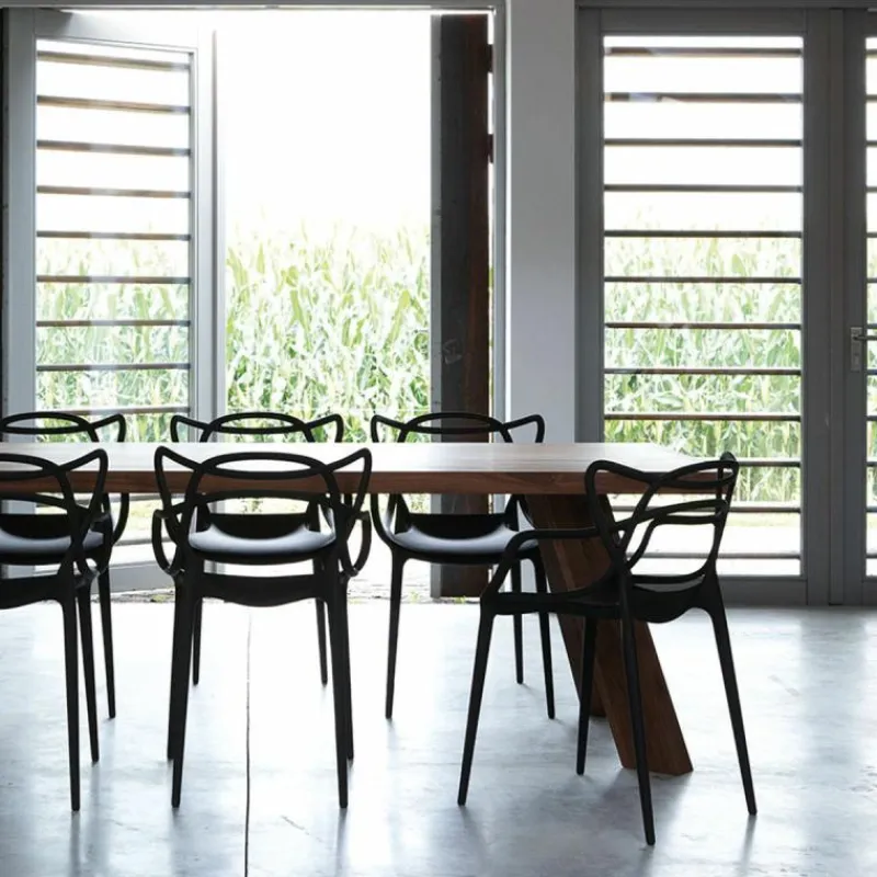 Clearance Kem 844 Storm Noten Eettafel Eettafels