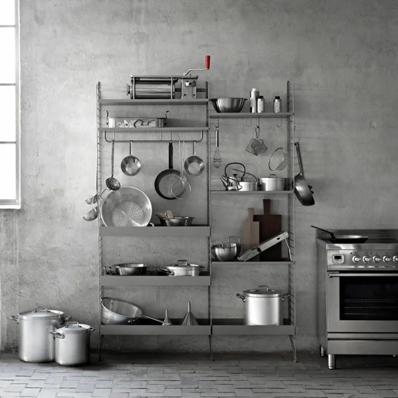 New Keuken Combinatie 6 Opbergsystemen|Wandplanken