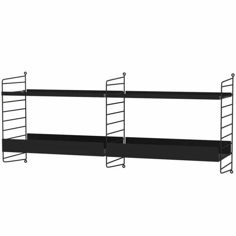 Keuken Combinatie 2 Opbergsystemen|Wandplanken