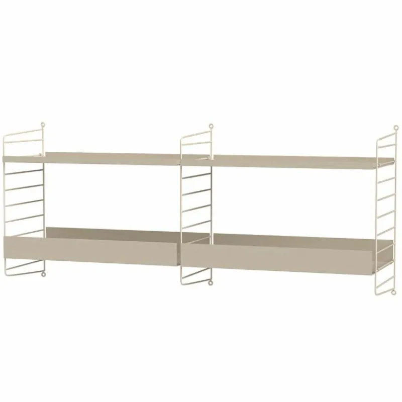 Keuken Combinatie 2 Opbergsystemen|Wandplanken