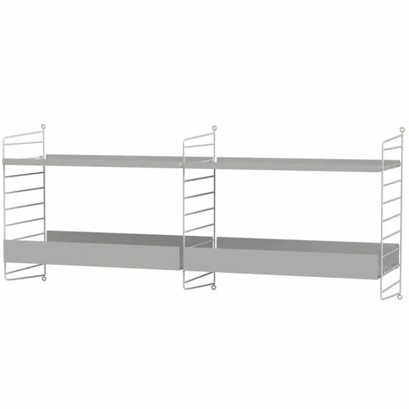 Keuken Combinatie 2 Opbergsystemen|Wandplanken
