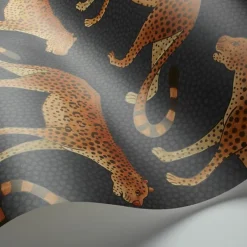 Outlet Leopard Walk Behang Behang|Behang Kinderkamer