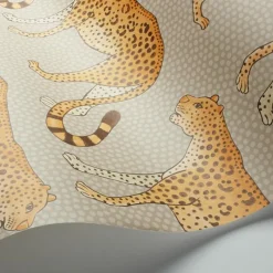Outlet Leopard Walk Behang Behang|Behang Kinderkamer