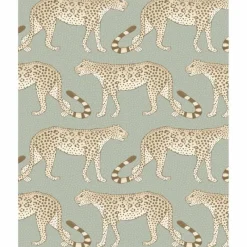 Outlet Leopard Walk Behang Behang|Behang Kinderkamer