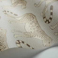 Outlet Leopard Walk Behang Behang|Behang Kinderkamer