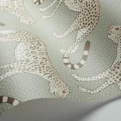Outlet Leopard Walk Behang Behang|Behang Kinderkamer