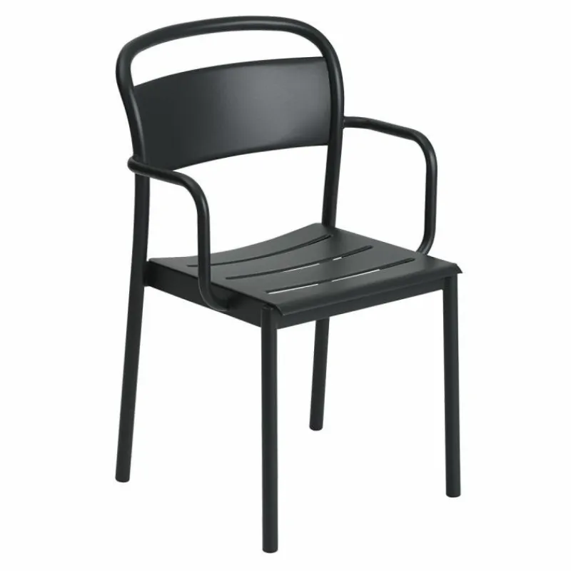 Clearance Linear Steel Armstoel Tuinstoelen