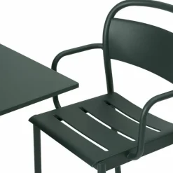 Clearance Linear Steel Armstoel Tuinstoelen