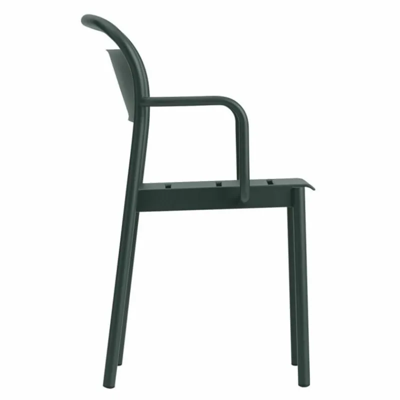 Clearance Linear Steel Armstoel Tuinstoelen