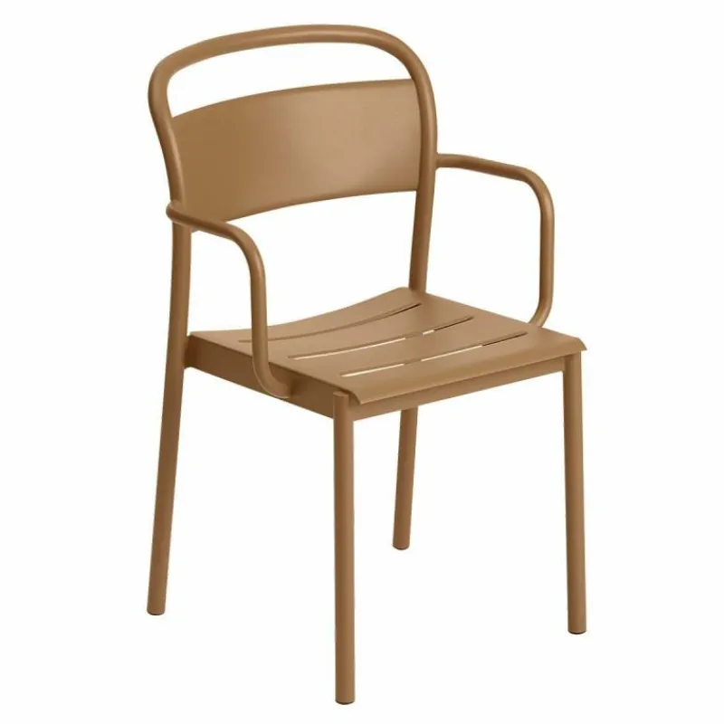 Clearance Linear Steel Armstoel Tuinstoelen