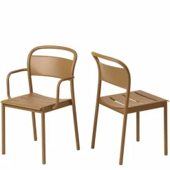 Clearance Linear Steel Armstoel Tuinstoelen
