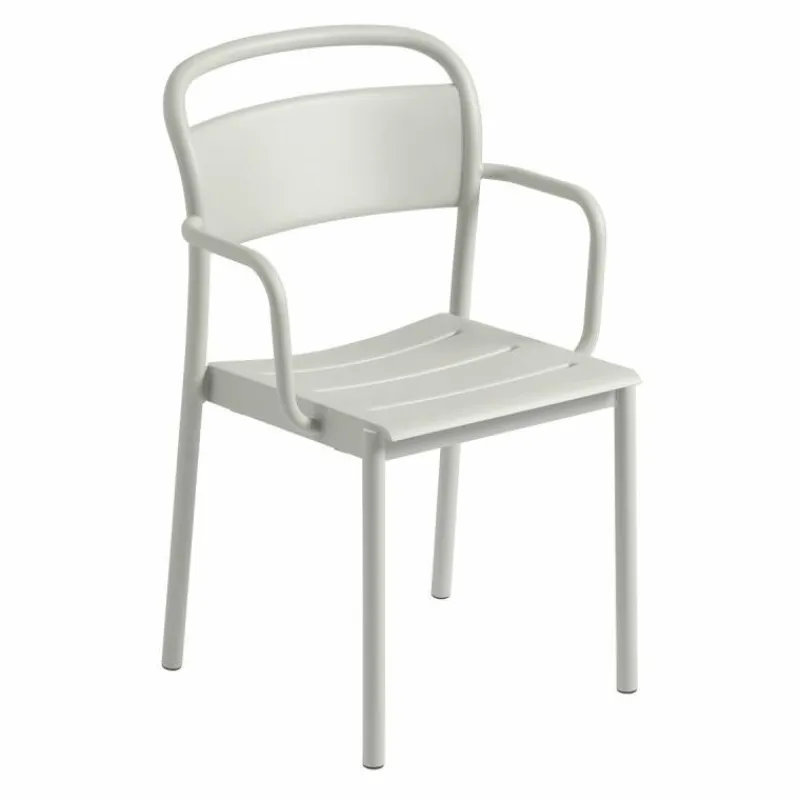 Clearance Linear Steel Armstoel Tuinstoelen