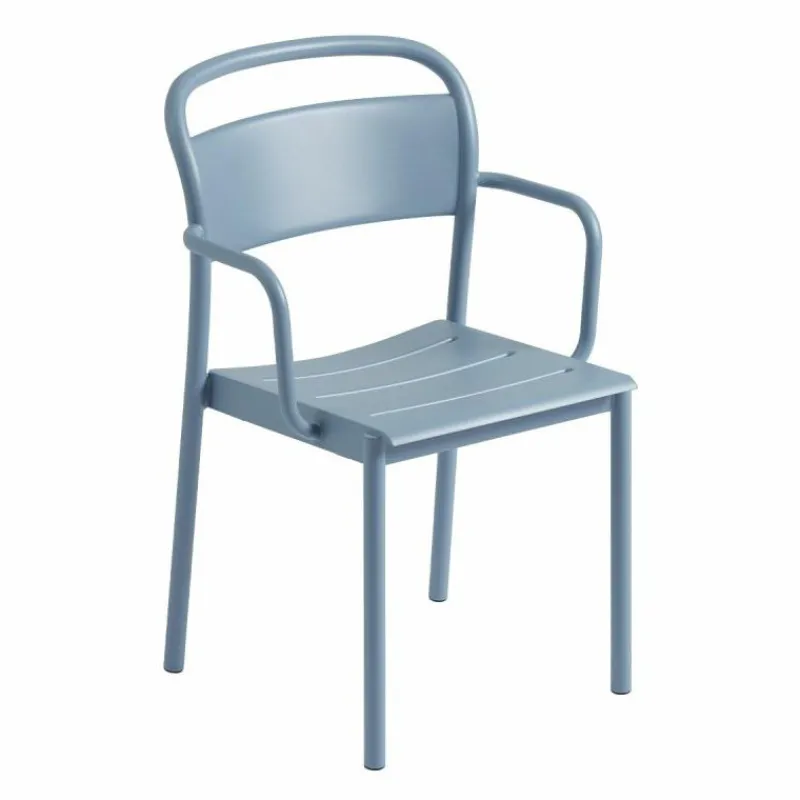 Clearance Linear Steel Armstoel Tuinstoelen