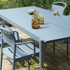 Clearance Linear Steel Armstoel Tuinstoelen