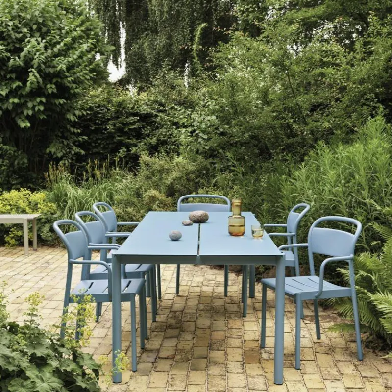 Clearance Linear Steel Armstoel Tuinstoelen