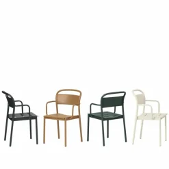 Clearance Linear Steel Armstoel Tuinstoelen