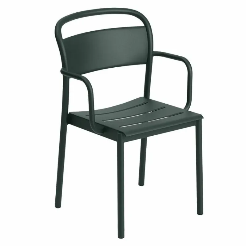 Clearance Linear Steel Armstoel Tuinstoelen