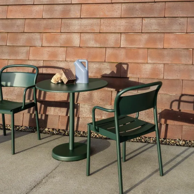 Clearance Linear Steel Armstoel Tuinstoelen