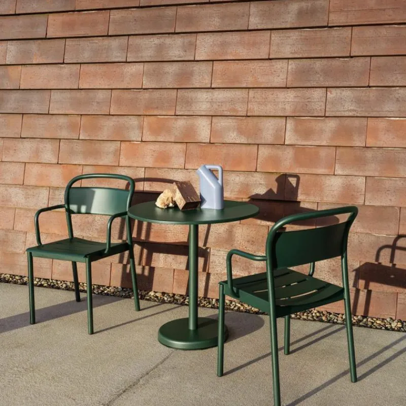 Clearance Linear Steel Armstoel Tuinstoelen