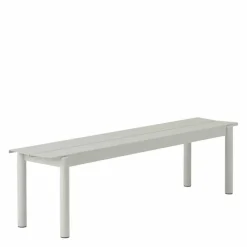 Outlet Linear Steel Bench Tuinbanken