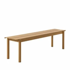 Outlet Linear Steel Bench Tuinbanken