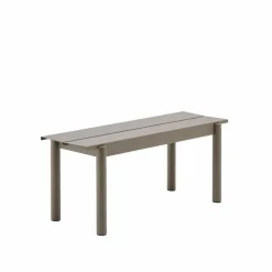 Outlet Linear Steel Bench Tuinbanken