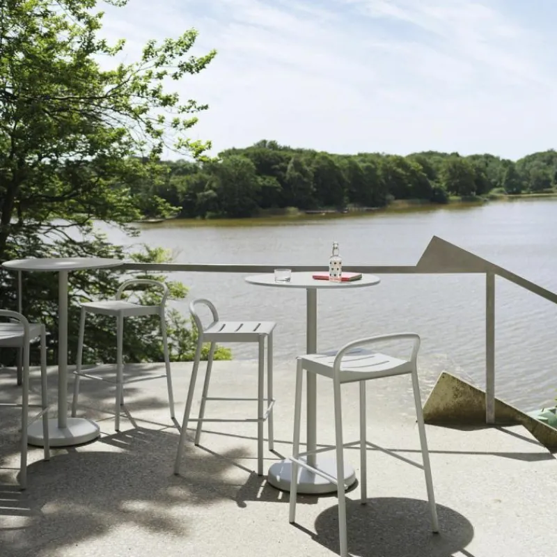 Clearance Linear Steel Café Bartafel Tuintafels