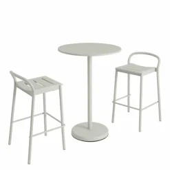 Clearance Linear Steel Café Bartafel Tuintafels