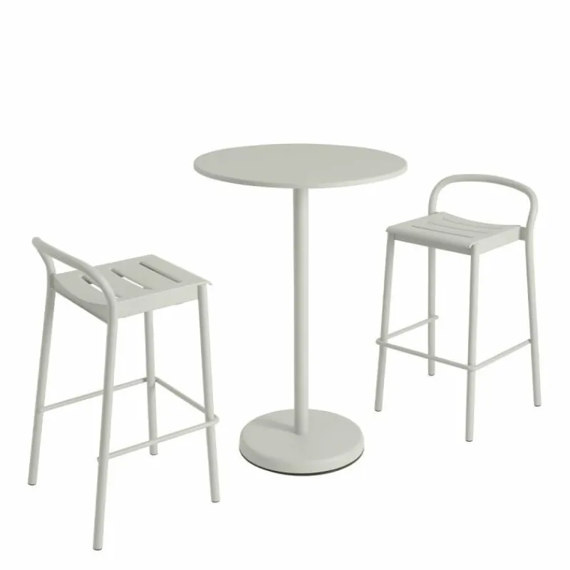 Clearance Linear Steel Café Bartafel Tuintafels
