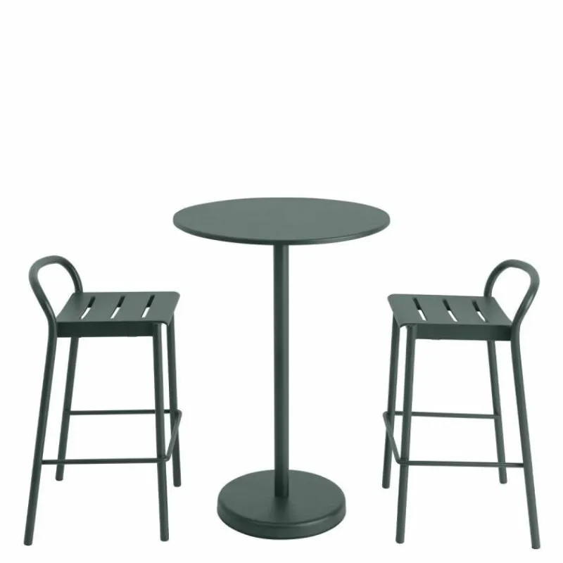 Clearance Linear Steel Café Bartafel Tuintafels